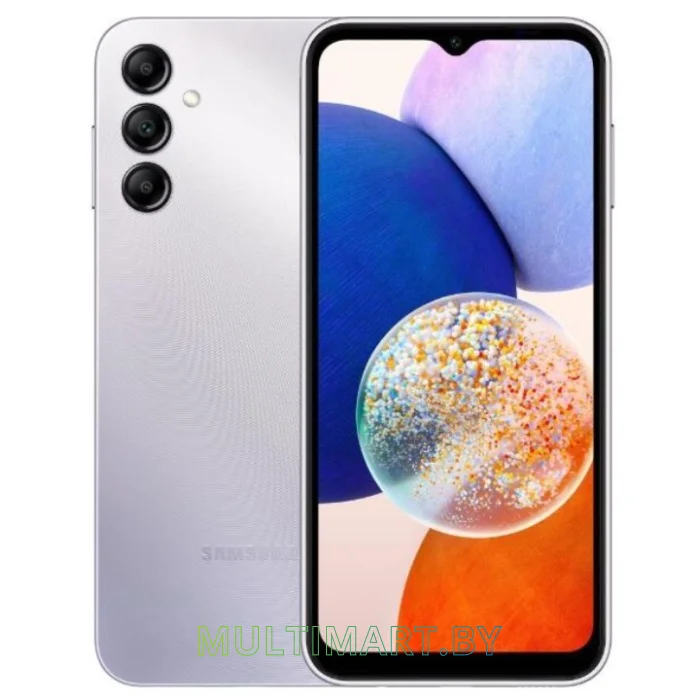 Смартфон Samsung Galaxy A14 SM-A145F/DSN Exynos 850 4GB/128GB (серебристый)